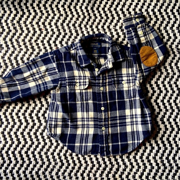 Polo by Ralph Lauren Flannel with Elbow Pads - Picture 1 of 2